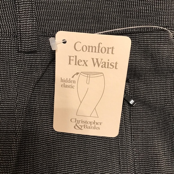 Christopher and Banks Black Stretch Pants Size 14 - Picture 7 of 8